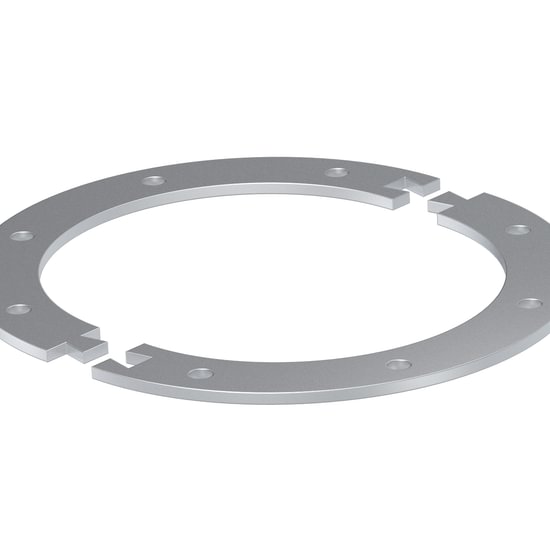 Dviejų dalių flanšai