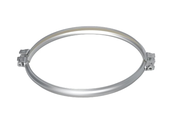 Sąvarža su hermetiku d100mm/2mm, cinkuota