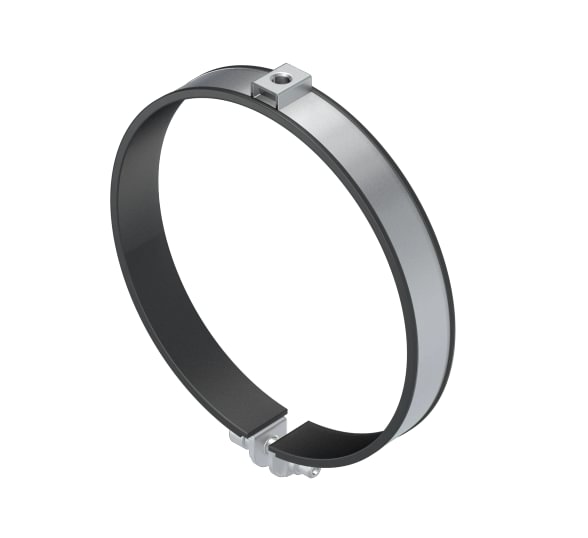 Laikiklis vamzdžiui d80mm, M10, cinkuotas