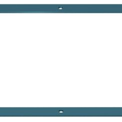 Tarpinė plokščia d80 x 3 mm, silikoninė, mėlyna