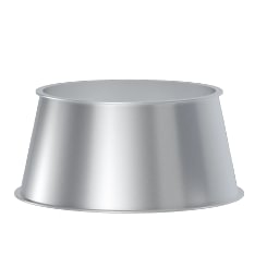 Perėjimas d80/100/1,5mm, dažytas