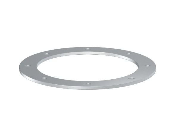 Flanšas teleskopiniam vamzdžiui d140mm/6mm, dažytas