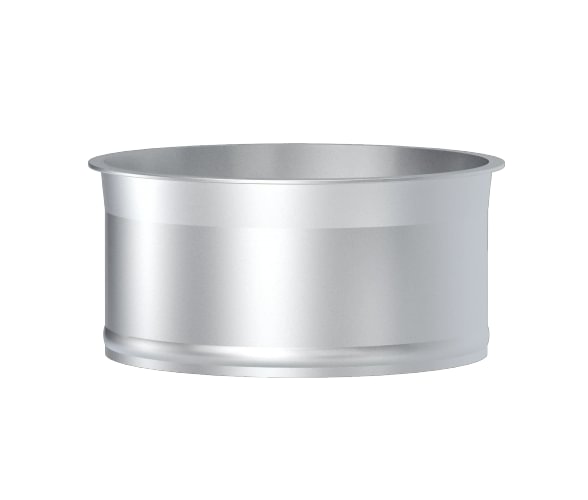 Jungtis žarnos d140/1,5mm, nerūdijančio plieno