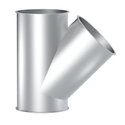 Trišakis Y asim. d80/80/80 x 1,5mm, 45 laip. daž.