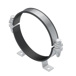 Laikiklis vamzdžiui su auselėmis d80mm, cinkuotas