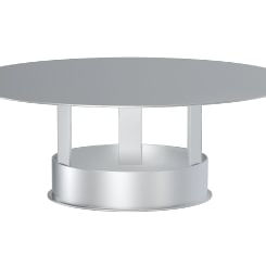 Vamzdžio stogelis d80/1,5mm, cinkuotas