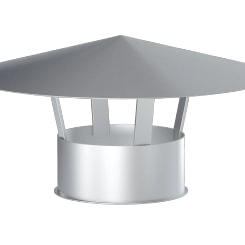 Vamzdžio stogelis d224/1,5mm, cinkuotas