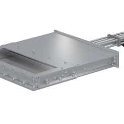 Sklendė po transporteriu 24 V d150mm, dažyta