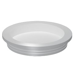 Dangtelis guminis d80, TPE, šviesiai pilkas