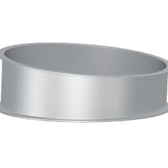 Alkūnė  d350/ 2mm/ 5 laips. R=1D