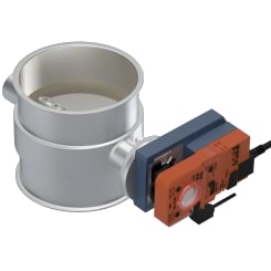 Vožtuvas uždarymo su tarpine d80/1,5mm, 24V, dažytas