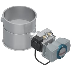 Vožtuvas uždarymo be tarpinės d80/1,5mm, El. 24V, dažytas