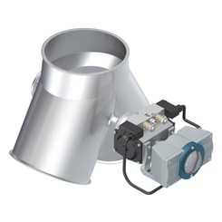 Skirstytuvas 2-jų kr. sim. d150/2mm 60 laip. pneum.