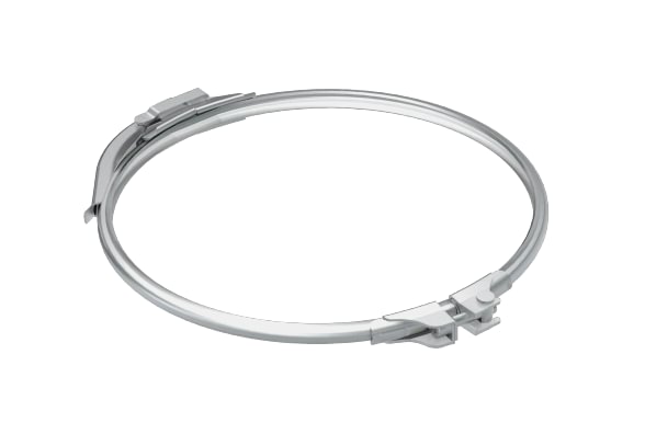 Sąvarža greito fiksavimo d150mm/2mm, cinkuota