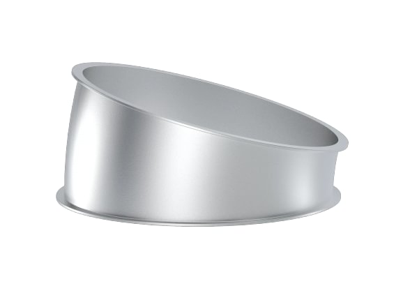 Alkūnė d120mm/2mm/15°, dažyta