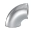 Alkūnė d100mm/1,5mm/90°, R=1D, cinkuota