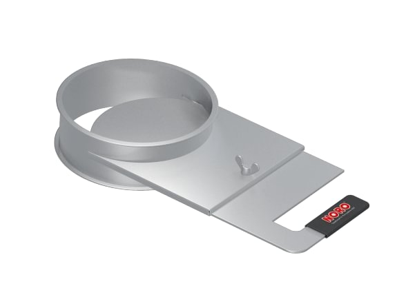 Sklendė rankinė d100/2mm, nerūdijančio plieno
