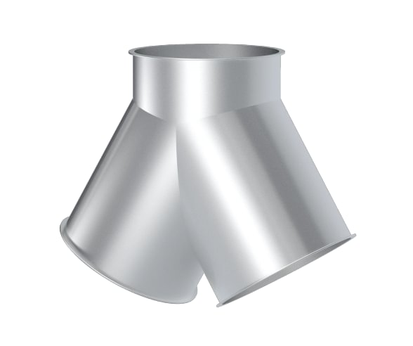 Trišakis simetrinis d120/120/120/2mm, 60°, cinkuotas