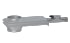 Sklendė pneumatinė d250/2mm, dažytas