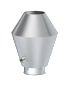 Gaubtas nukreipiamasis d100mm/2mm, nerūdijančio plieno