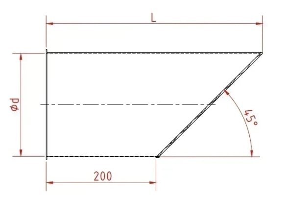 Vamzdžio antgalis su grotelėmis d100/1,5mm, nerūdijančio plieno