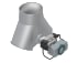 Skirstytuvas dviejų krypčių simetrinis pneumatinis d175/2mm, 45°, dažytas