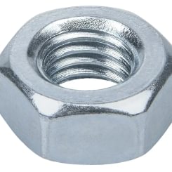 Veržlės, 100 vnt, M10, electrolytically galvanized